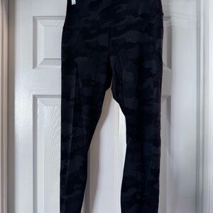Black Camouflage Leggings